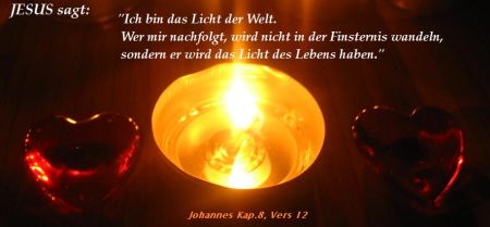 Jesus: Ich bin das Licht der Welt