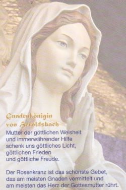 Maria, die Gnadenkönigin von Heroldsbach