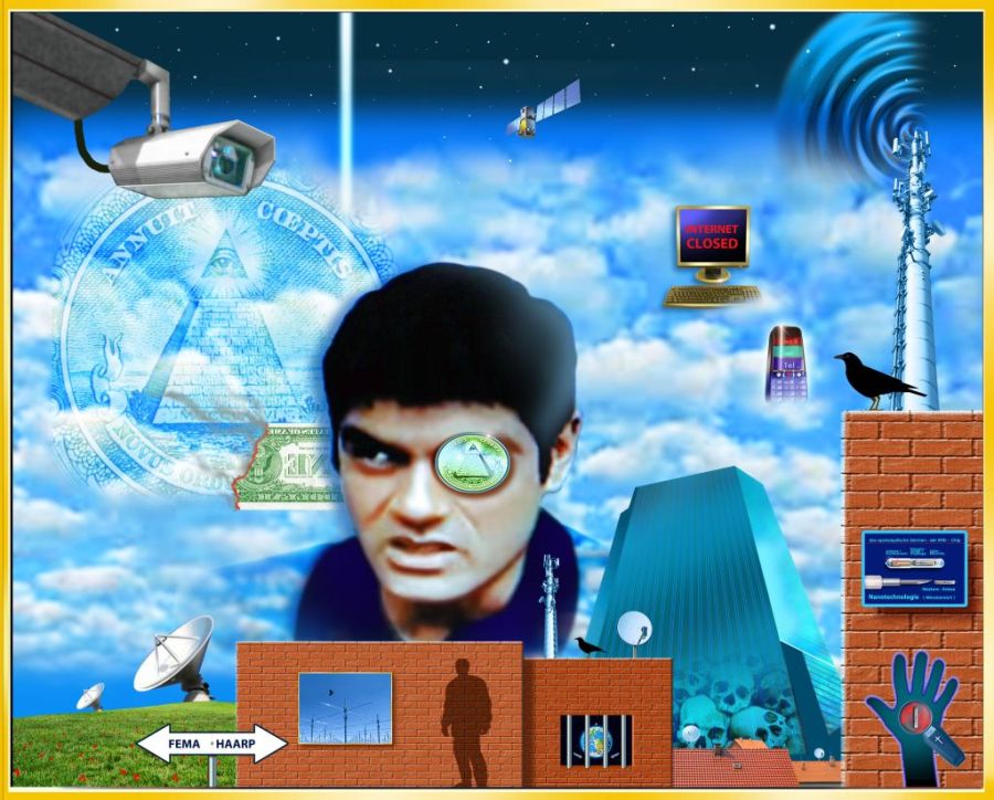 CELL PHONE TOWER - "Wenn der Antichrist regiert" -